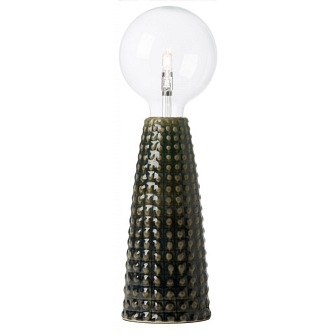 Mała lampka stołowa Harry ceramiczna zielona